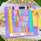 Happy To See Your Face Crayon Border Tee.
