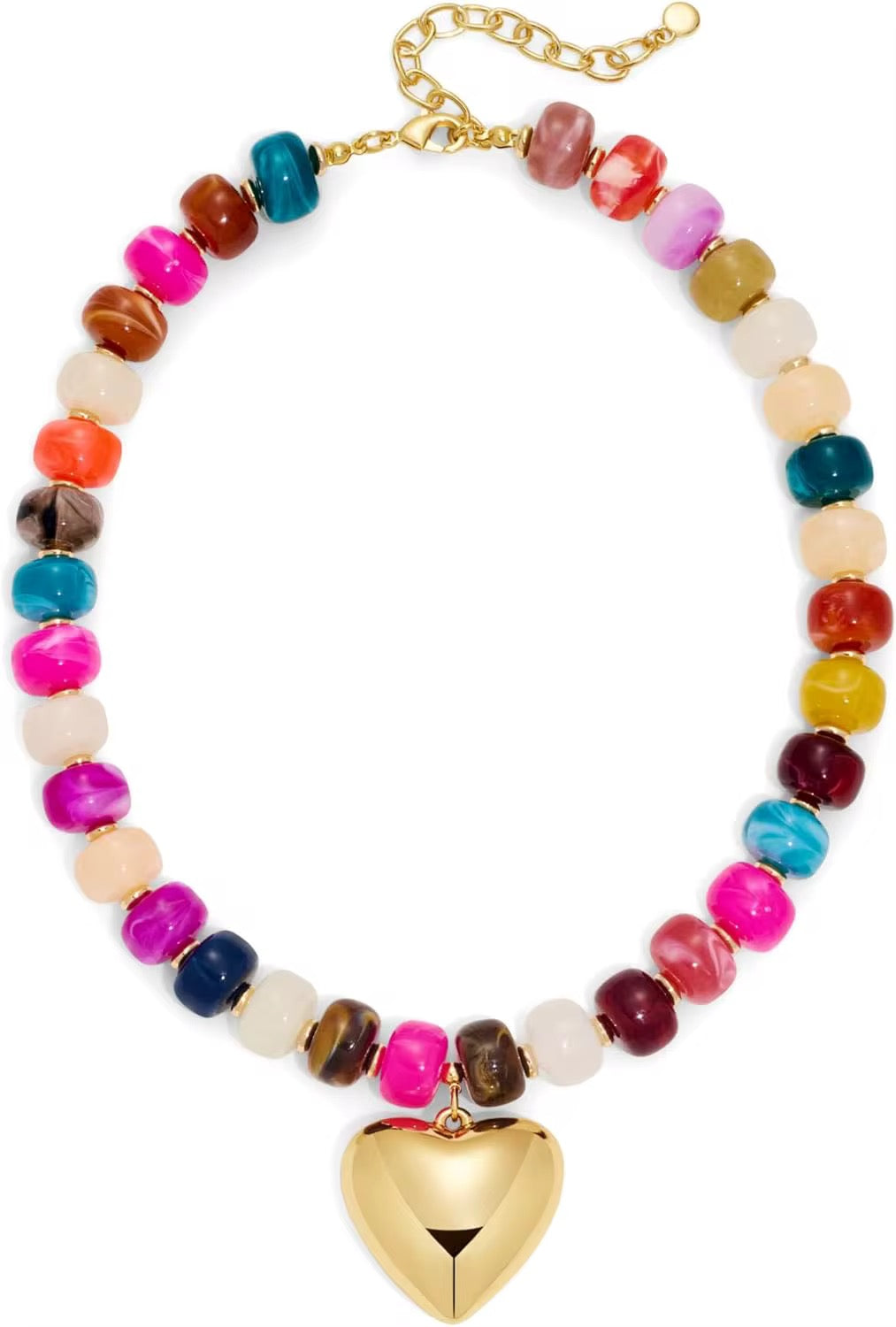 Chunky Heart Necklace RTS