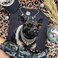 Rhinestone Necklace Pig Tee.