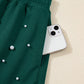 Green Pearl Skort Set