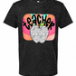 Black Leopard Teacher Apple Tee.