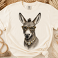 Rhinestone Necklace Donkey Tee.