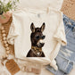 Leopard Bow Rhinestone Donkey Tee.