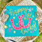 Happy Go Lucky Horseshoe Tee.