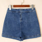 Faux Wrap Denim Skort RTS