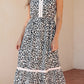 Leopard Sleeveless Midi Dress