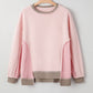 Colorblock Oversized Sweatshirt