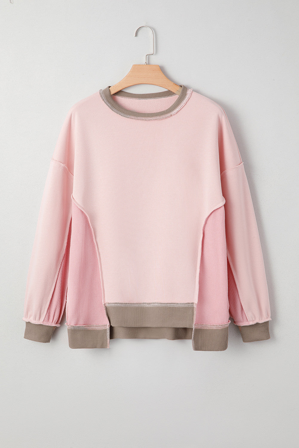 Colorblock Oversized Sweatshirt