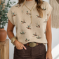 Mallard High Neck Top
