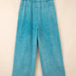 Mineral Wash Raw Hem Pants *MULTIPLE COLORS* RTS