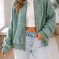 Mineral Wash Jacket Sweatshirt