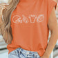 Orange Game Day Top