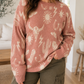 Peach Western Sweater