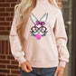 Pink Bubble Gum Bunny Sweatshirt RTS