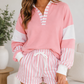 Pink Striped Colorblock Set RTS