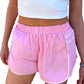 Pink Trim Casual Shorties