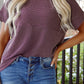 Plain Corded Knit Shirt