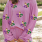 Purple Corded Mardi Gras Set RTS