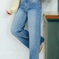 Raw Hem Tummy Control Jeans RTS