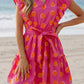 Rose Polka Dot Dress