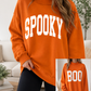 SPOOKY BOO Reversible Sweatshirt