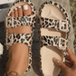 Leopard Double Buckle Shoes RTS