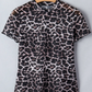 Leopard Sheer Mesh Top