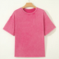 Mineral Washed Oversized Shirt
