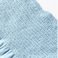 Sky Blue Off Shoulder Ruched Bust Maxi Dress