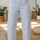 Stripe Casual Pants