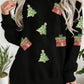 Sequin Christmas Tree Gift Top RTS