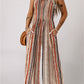 Sleeveless Smocked Jumpsuit