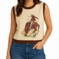Western Print Knit Vest