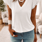 White Eyelet Embroidered Top RTS