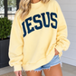Yellow JESUS Plus Sweatshirt