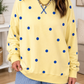 Yellow Polka Dot Plus Top