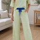 Yellow Stripe Elastic Set RTS