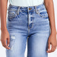 BAYEAS High Rise Denim Shorts
