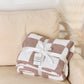 Cuddley Checkered Decorative Throw Blanket