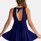 Grecian Neck One-Piece Swimwear
