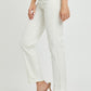 RISEN Full Size Mid-Rise Tummy Control Straight Jeans