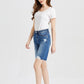 BAYEAS Full Size Super High Rise Denim Bermuda Shorts