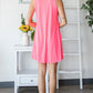 Heimish Full Size V-Neck Mini Tank Dress with Pockets