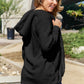 Full Size Teddy Hooded Jacket with Pockets