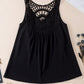 Openwork V-Neck Tank