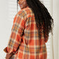 Plaid Dropped Shoulder Shirt