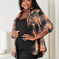 Plaid Dropped Shoulder Shirt