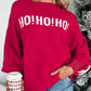 Ho Ho Ho Merry Loose Sweater FB