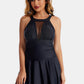 Grecian Neck One-Piece Swimwear