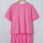 Pink Colorful Waistband Set